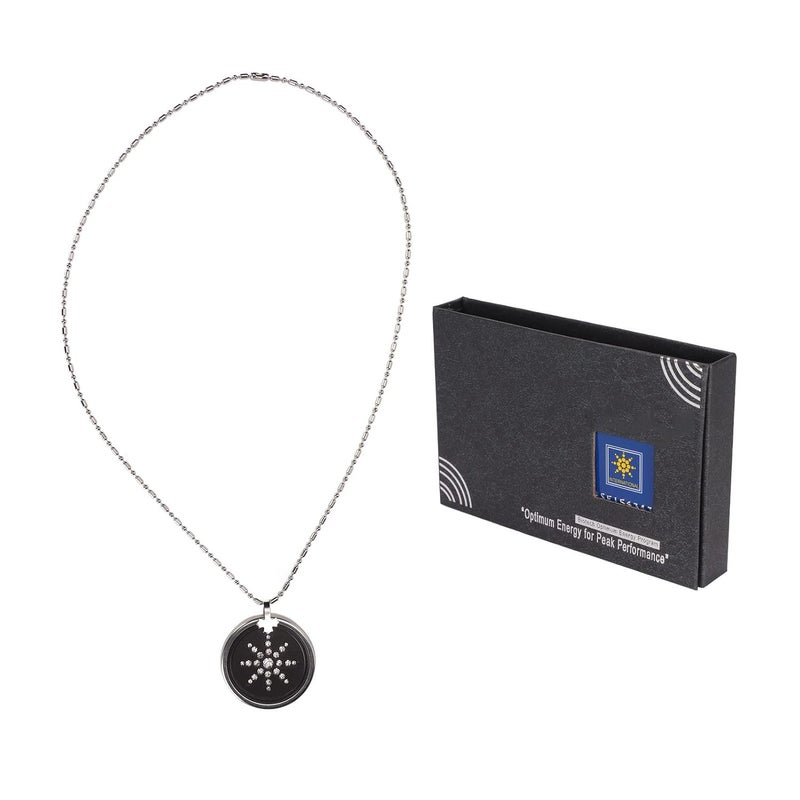 woobles Fashionable Negative Ion Energy Stone Pendant, Volcanic Stone Pendant, Necklace Promote Blood Circulation and Accelerate Metabolism for Health Care - Image 1